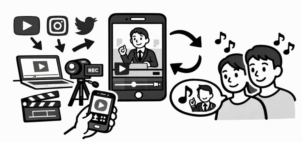 応援ソングをSNSで拡散